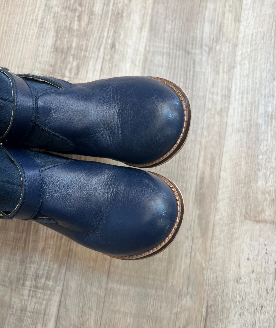 Janie & Jack Navy Boots