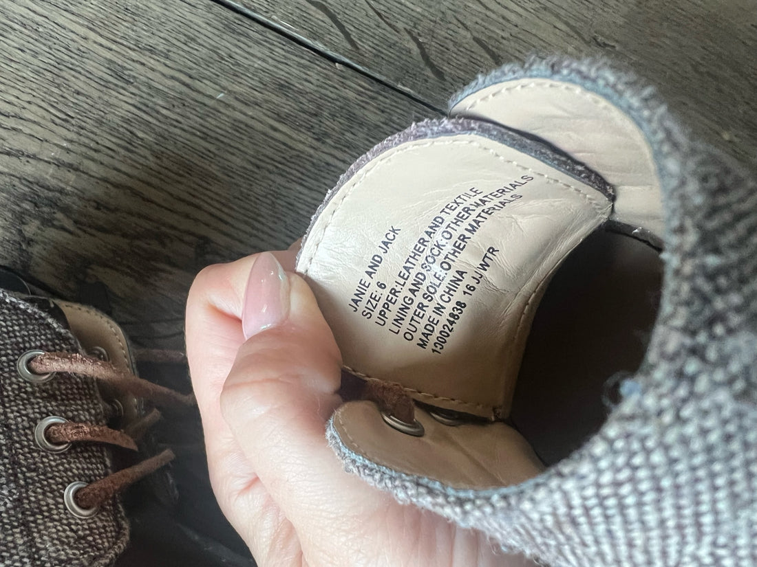 Janie & Jack Brown Boots