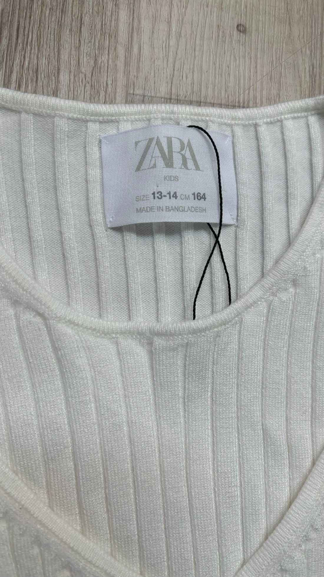 Zara White Sweater shirt - NEW