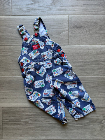 Vintage Oshkosh Postcard Overalls - AS IS
