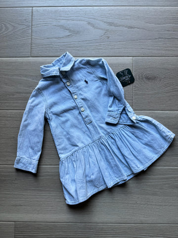 Ralph Lauren Blue Polo Dress