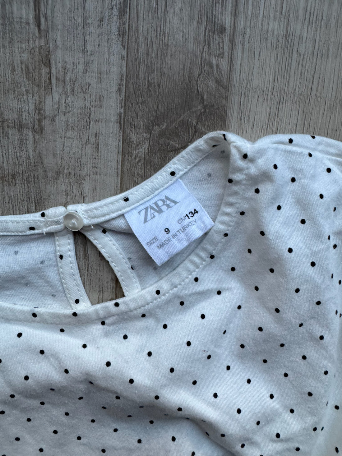 Zara Polka Dot Top