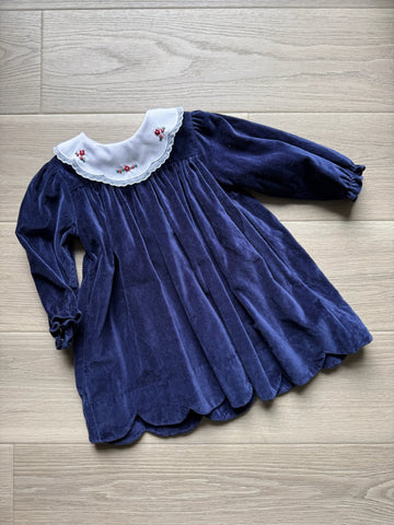 Carters Vintage Navy Dress
