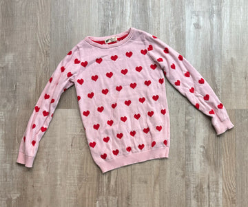 Monica & Andy Heart Sweater