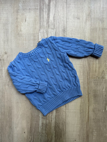 Ralph Lauren Blue Knit Sweater