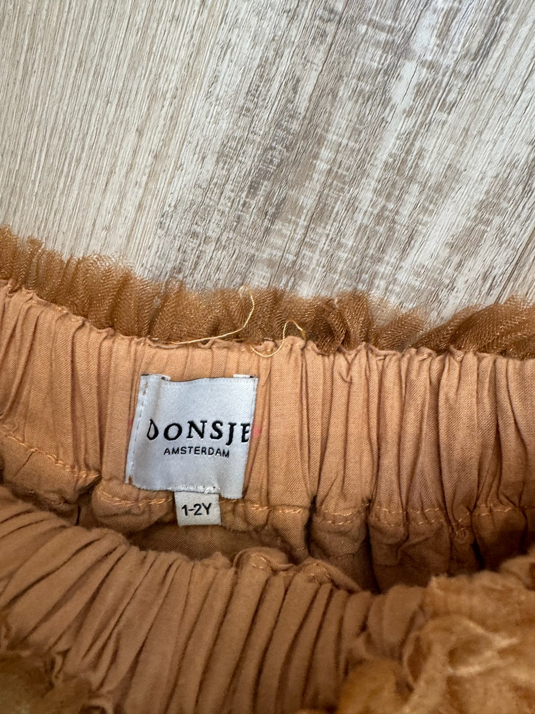 Donsje Brown Tulle Skirt