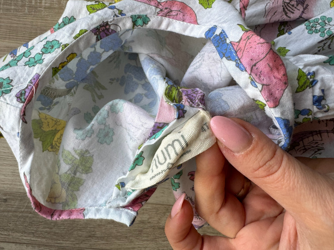 Numi Handmade Floral Bird Pinafore