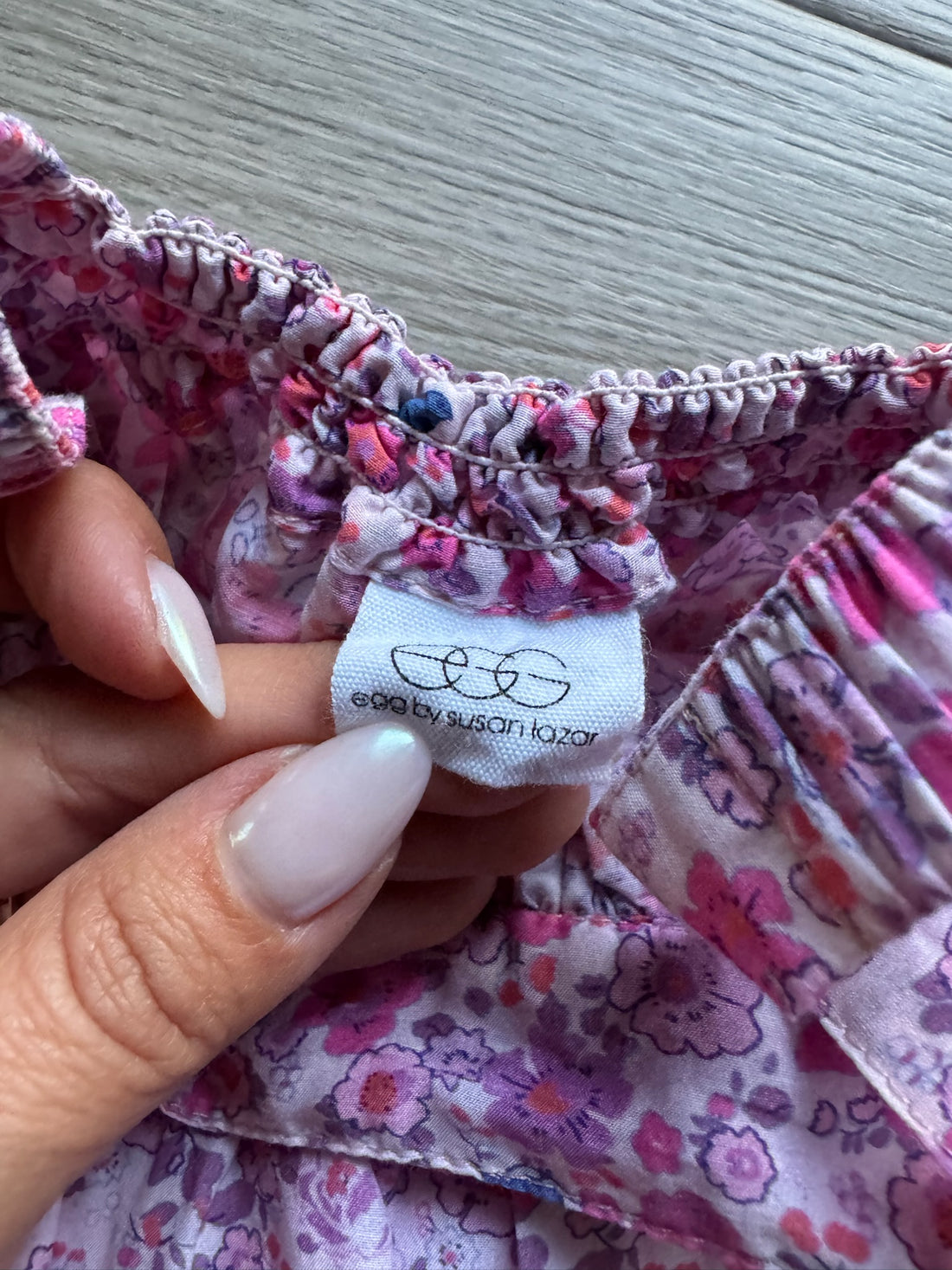 EGG Pink Floral Bubble