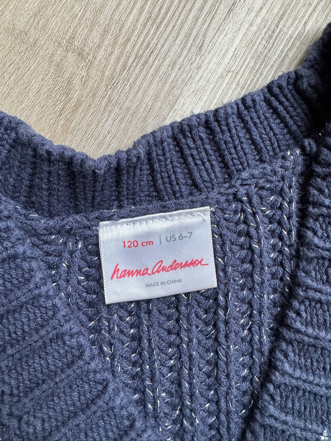 Hanna Andersson Navy Cardigan
