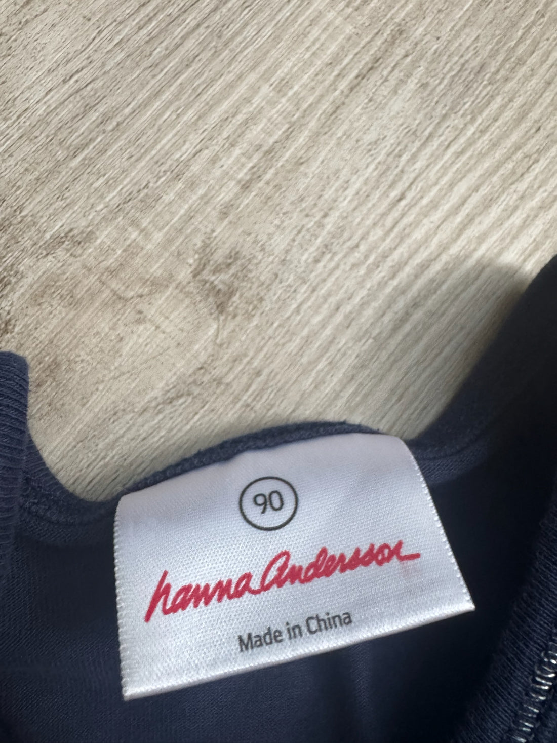 Hanna Andersson Navy Polka Dot Dress
