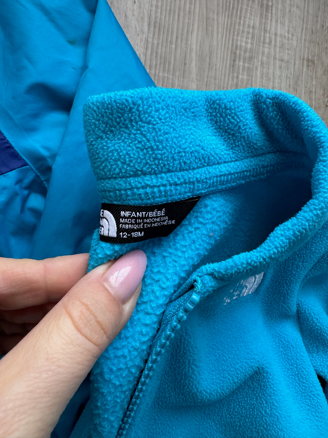 North Face 2 Pc Blue Coat - AS IS