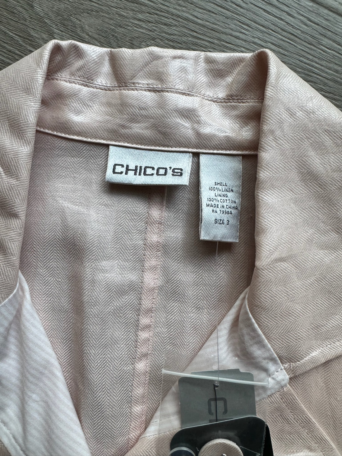 Chico’s Blush Jacket - NEW