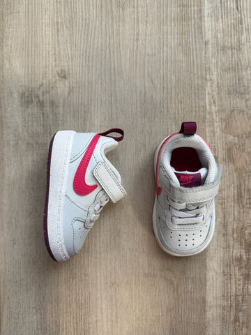 Nike White w/ Pink Check