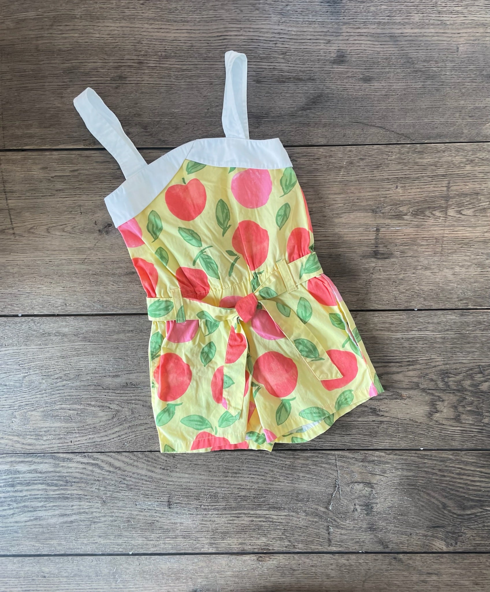 Gymboree Apple Romper
