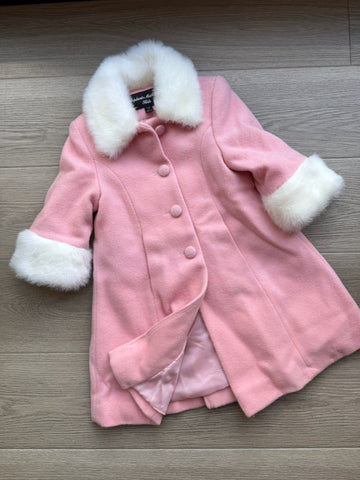 Boutique Wool Pink Coat