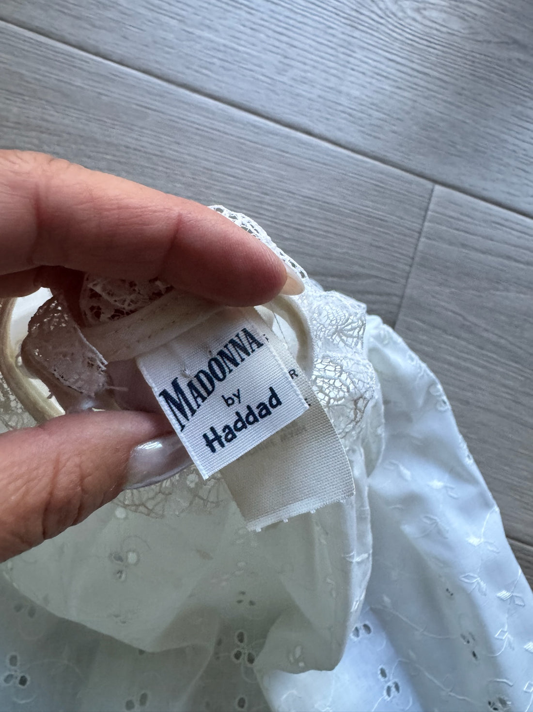 Madonna Vintage Gown & Bonnet