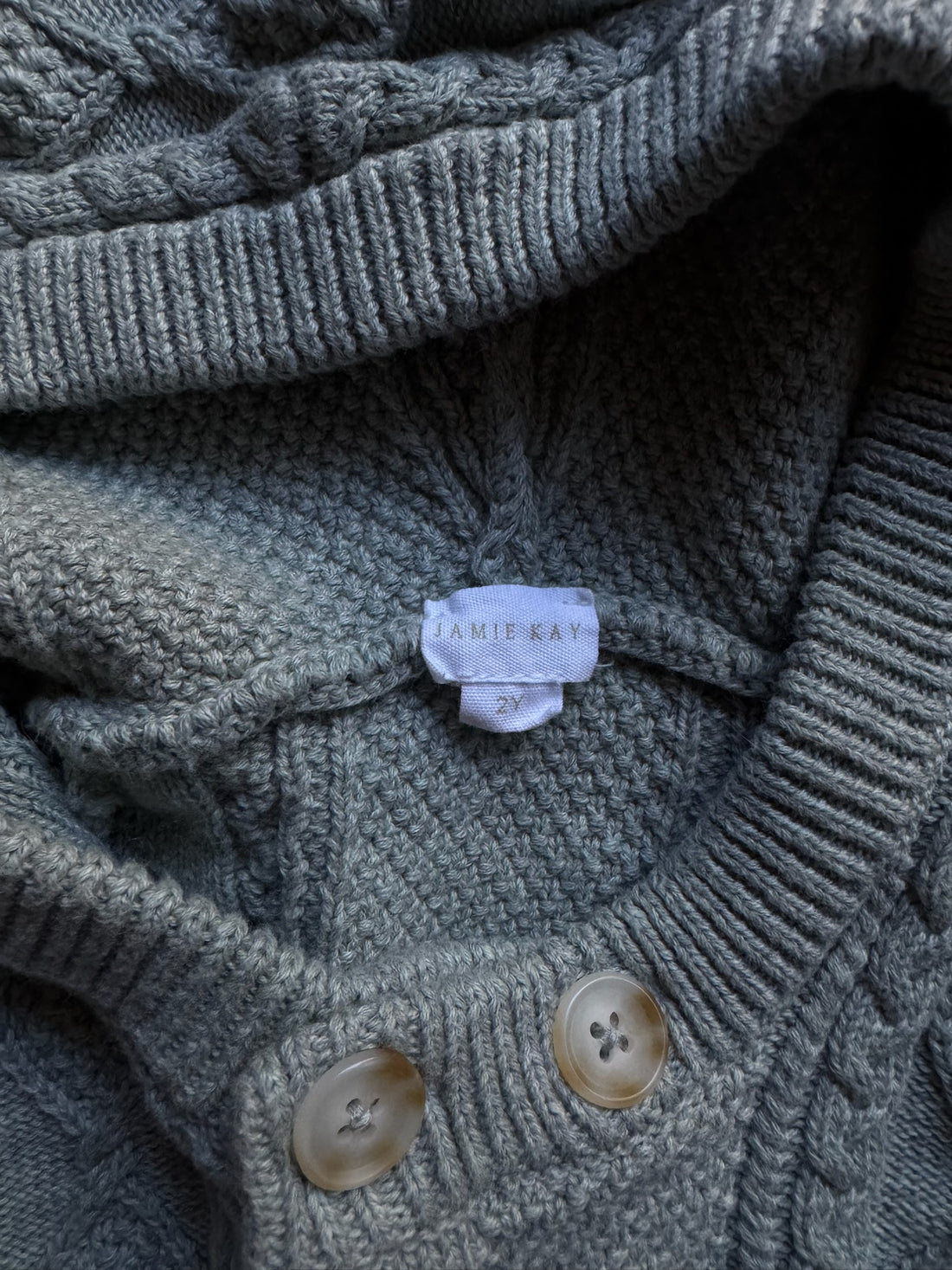 Jamie Kay Green Knit Cardigan
