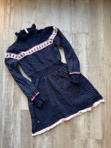 Janie & Jack Navy Sweater Dress