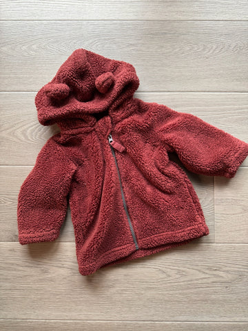 Hanna Andersson Rust Sherpa Jacket