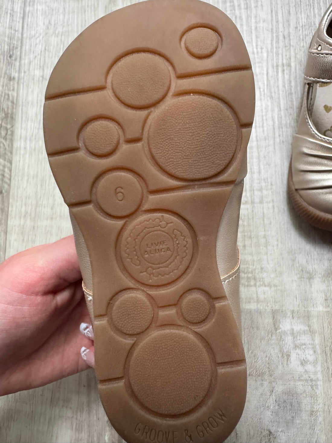 Livie & Luca Gold Shoes