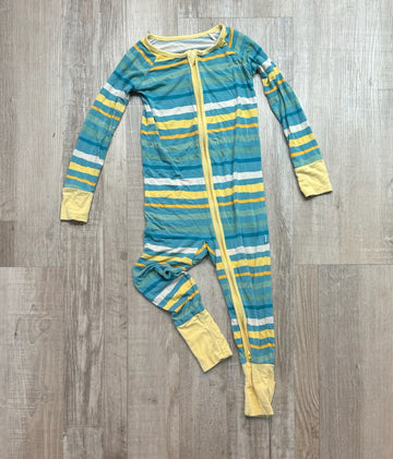 Bamboo Blue/Yellow Striped Sleeper