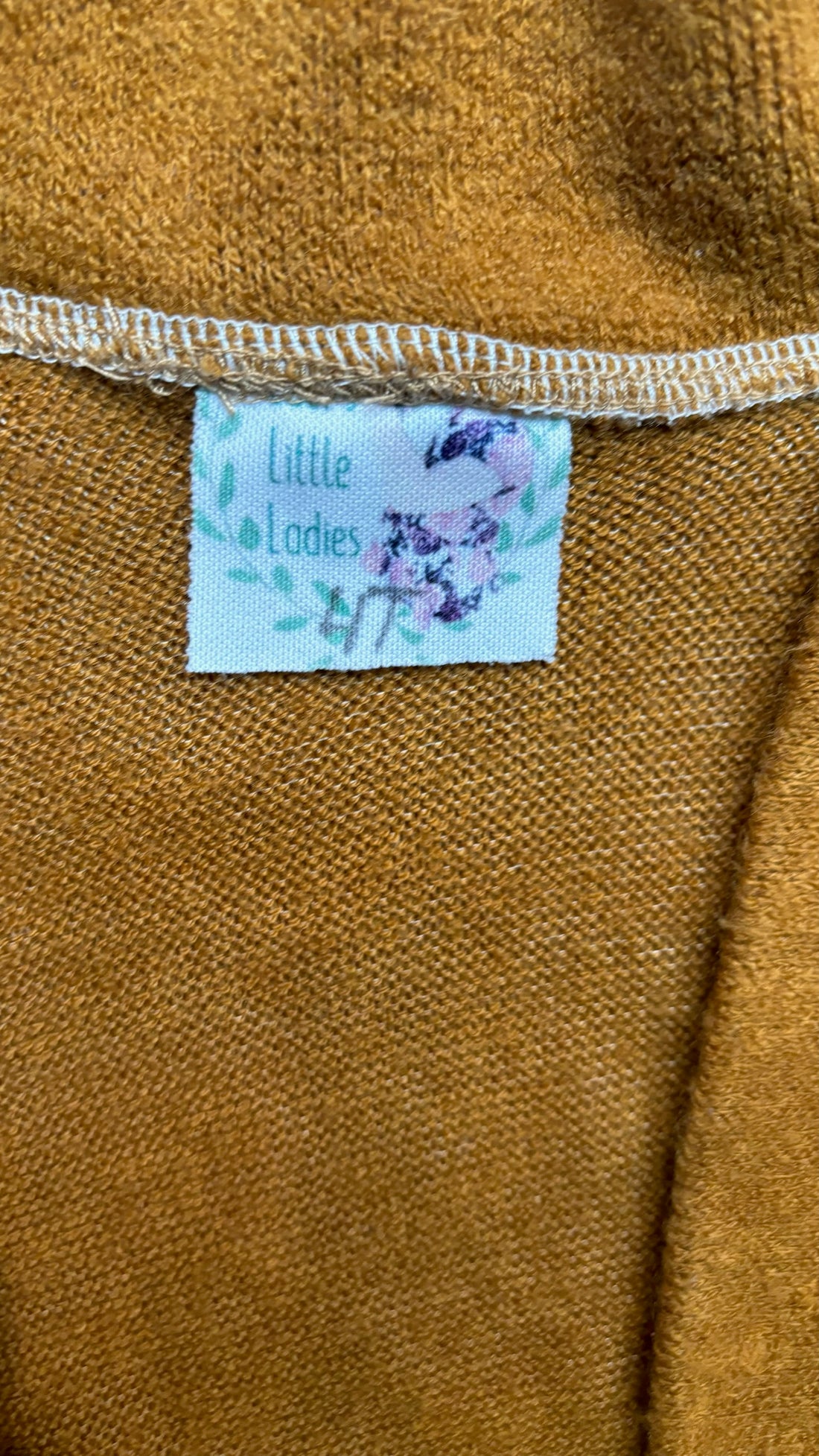 Little Ladies Brown Cardigan