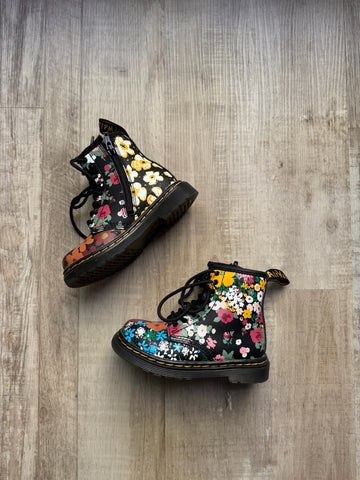 Dr Marten Floral Boots