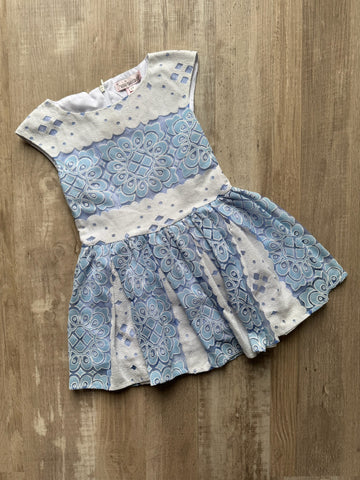 Halabaloo Blue/White Dress