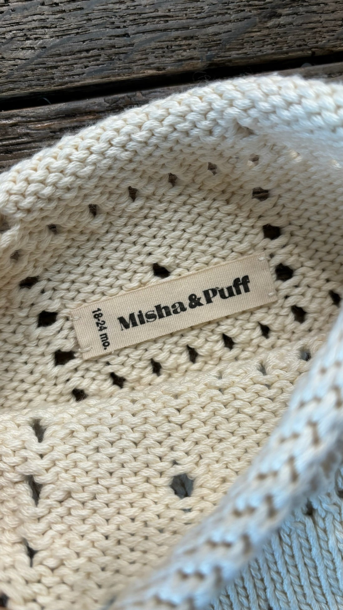 Misha & Puff White Sweater