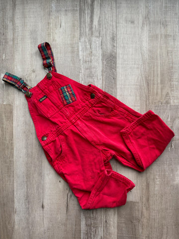 Oshkosh Vintage Red Overalls