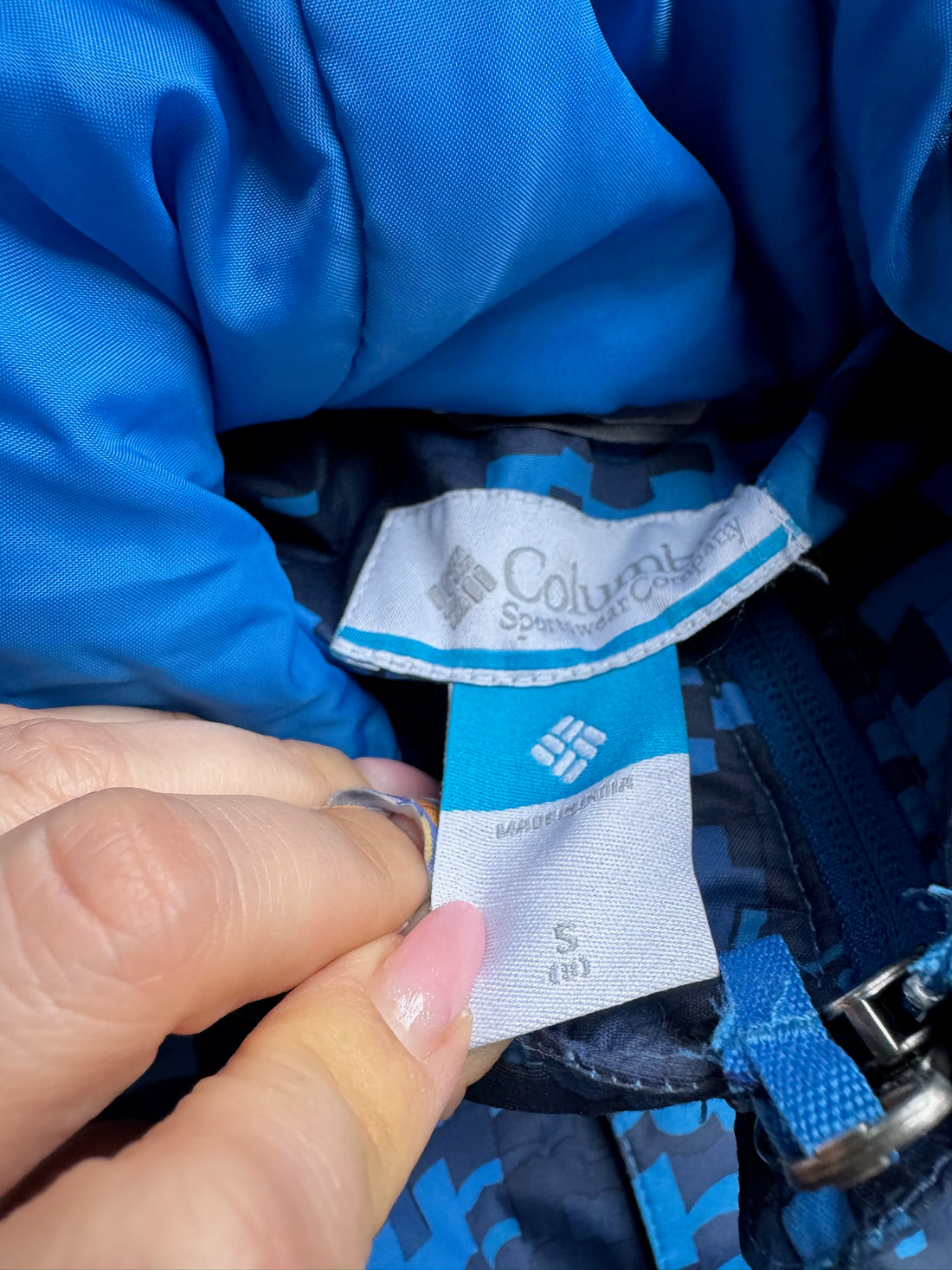 Columbia Blue Ski Coat