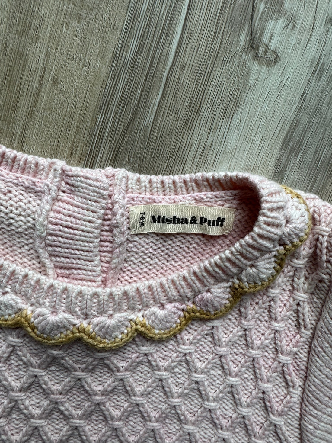Misha & Puff Pink Sweater Top