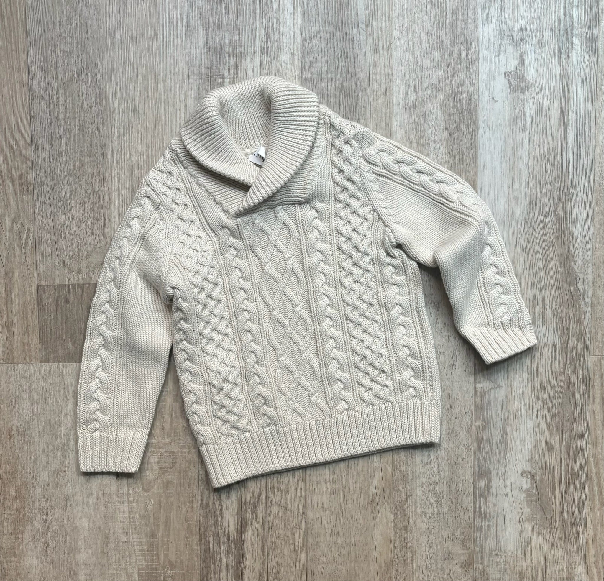 Gap Cream Cable Knit Sweater