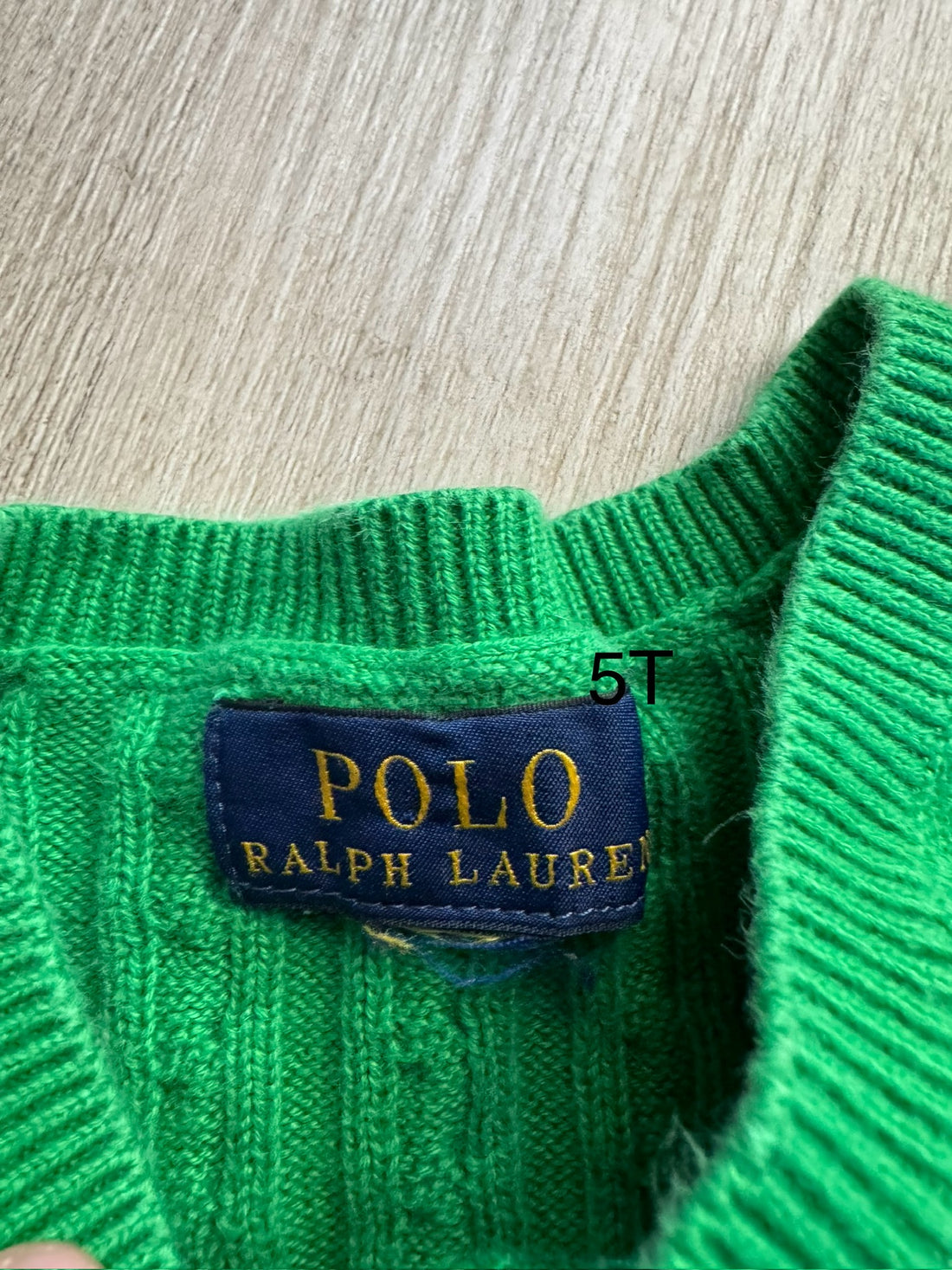 Polo Ralph Lauren Green Cardigan