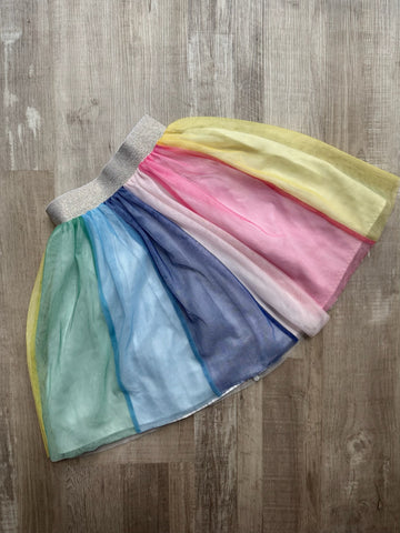Hanna Andersson Rainbow Tulle Skirt