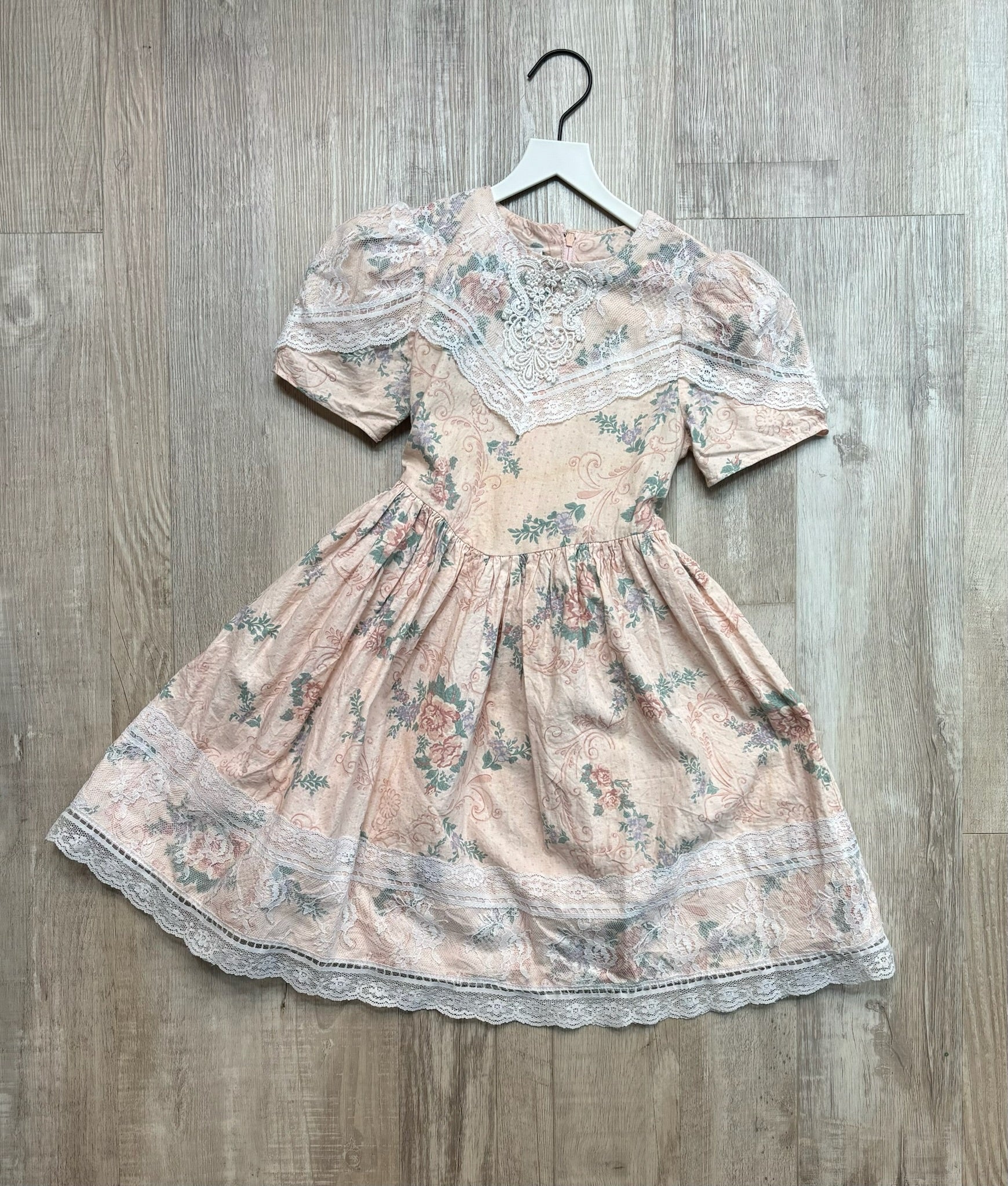 Jessica McClintock Vintage Floral Dress