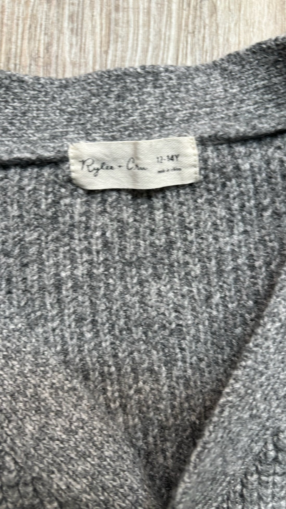 Rylee & Cru Grey Cardigan