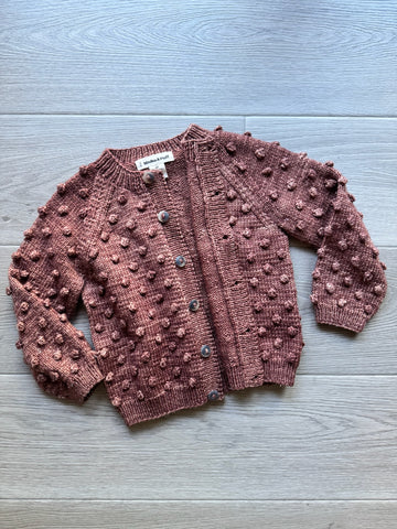 Misha & Puff Chestnut Cardigan