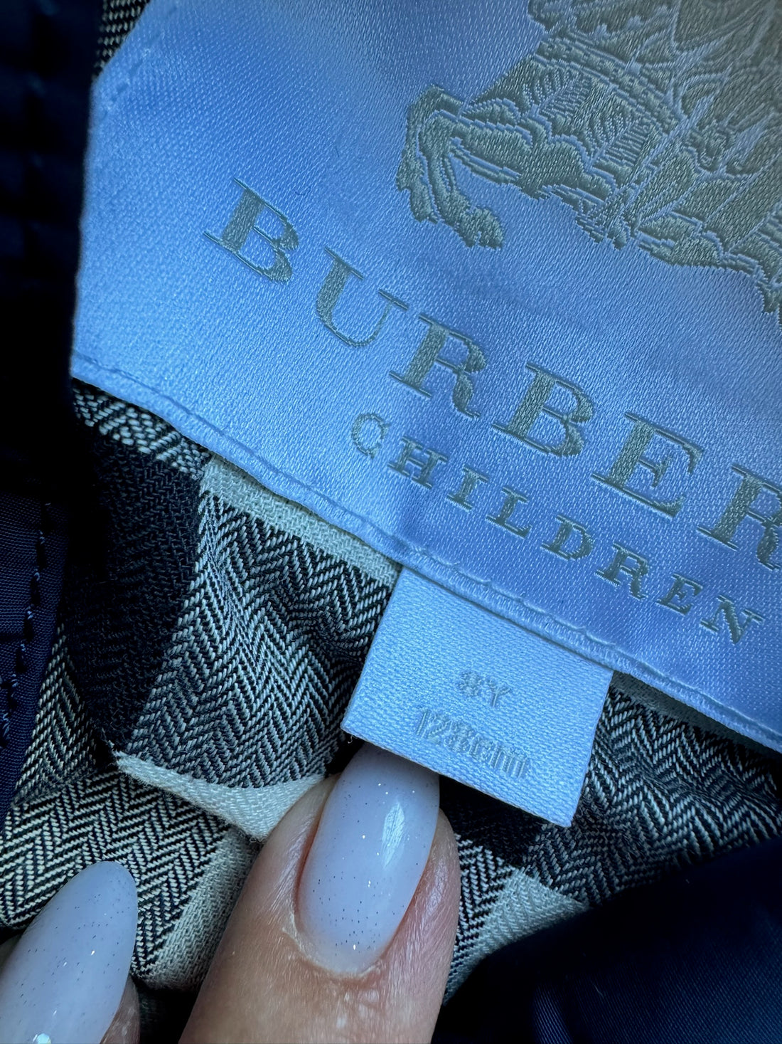 Burberry Navy Jacket