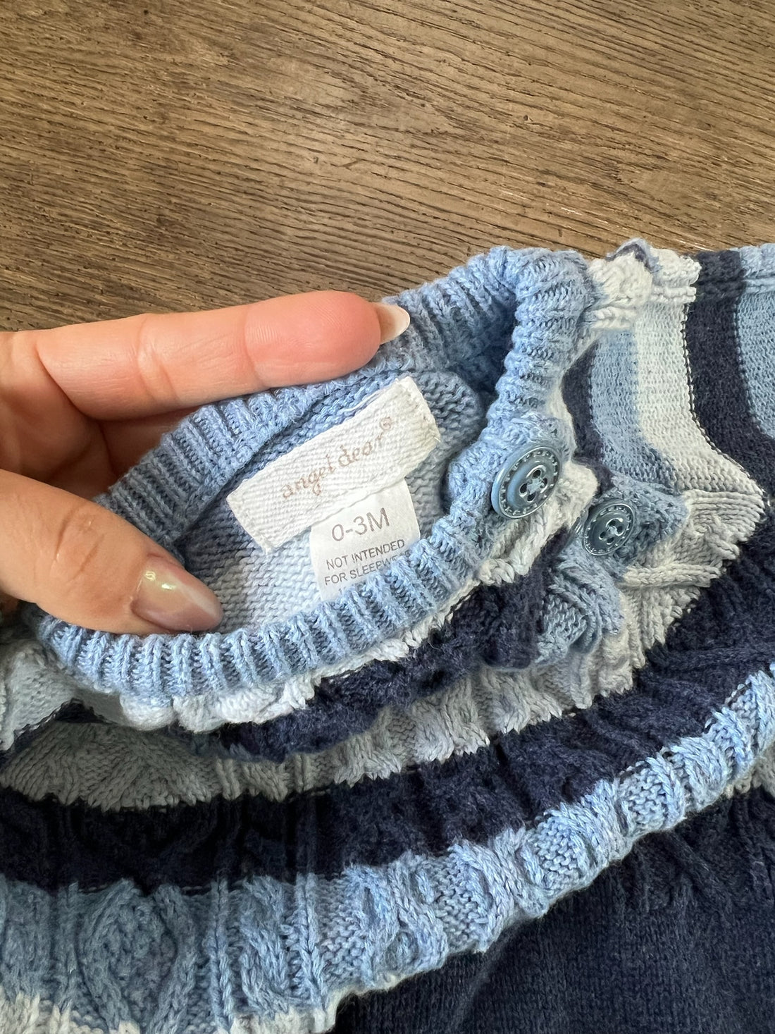 Angel Dear Blue Sweater Jumper