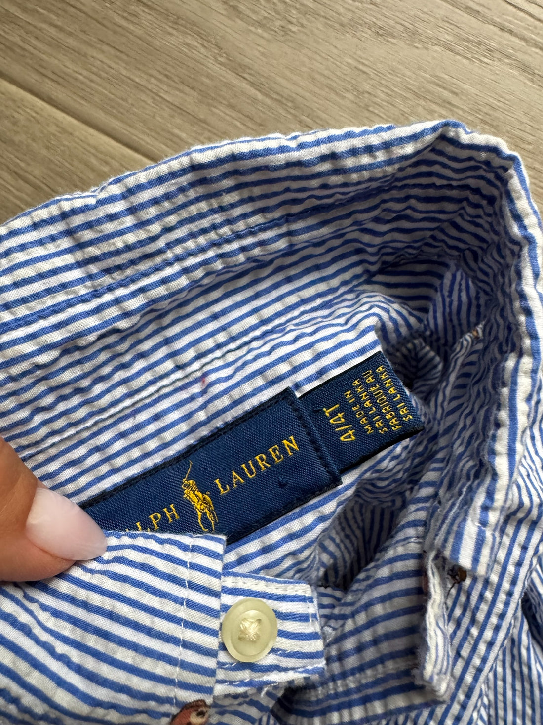 Ralph Lauren Striped Button Down