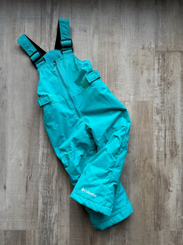Columbia Blue Snow Bibs