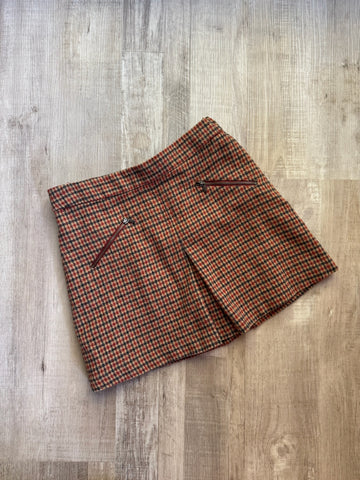 Zara Plaid Skirt