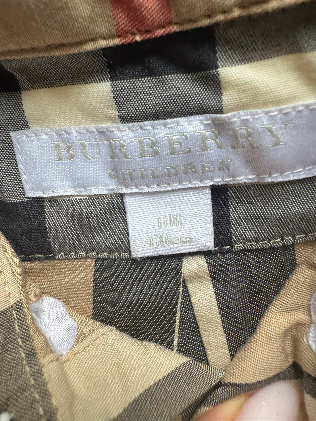 Burberry Plaid Button Down