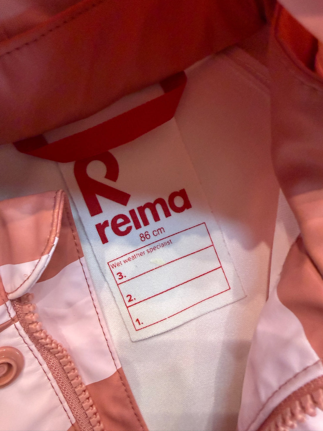 Reima Stripped Rain Jacket