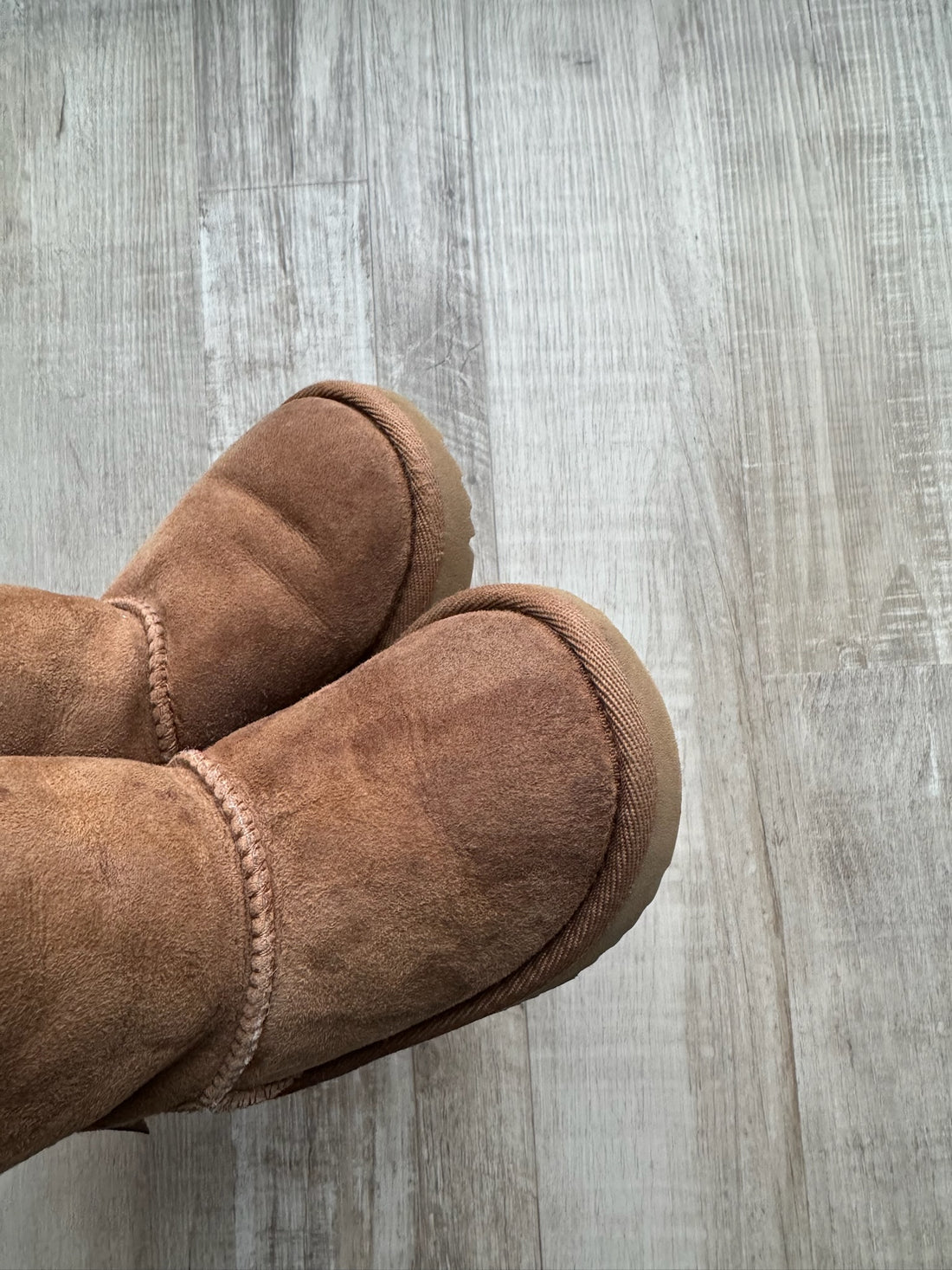 UGG Brown Bow Boots AS IS