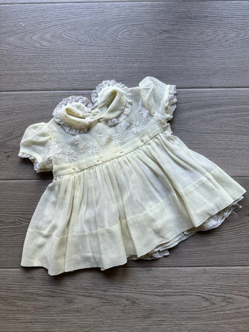 Vintage Yellow Dress - AS IS