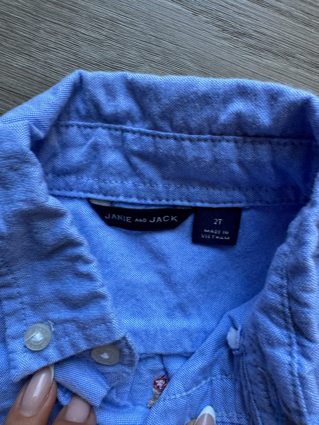 Janie & Jack Nutcracker Button Down