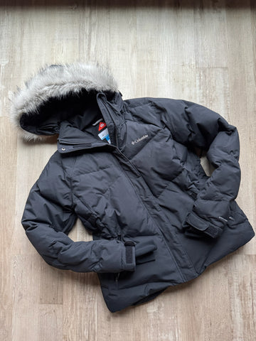 Columbia Down Black Coat - W