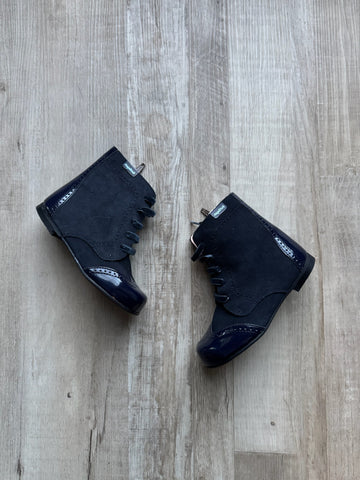 Angelitos Navy Booties